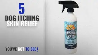 Top 5 Dog Itching Skin Relief [2018 Best Sellers]: NEW Anti Itch Oatmeal Spray for Dogs and Cats |
