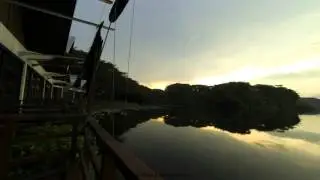 Sunset panorama at Clearwater Sanctuary, Batu Gajah