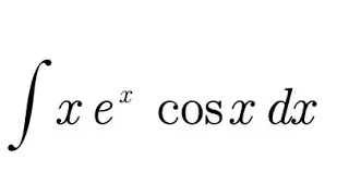 What is integral of  (xe^xcosx )dx