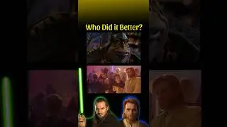 Qui-Gon vs. Obi-Wan: The JEDI MIND TRICK Duel (Gungan King vs Death Sticks) #starwars #jedi #kenobi