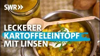 Vegetarischer Kartoffel-Linseneintopf - selbst gemacht und eingekocht | Koch ein!