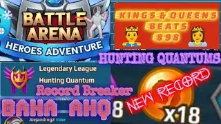 RECORD BREAKER LEGENDARY AHQ KINGS AND QUEENS BEATS 898. LAST 10 MINUTES