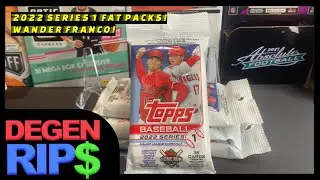 2022 Topps Baseball Series 1 &mdash; Fat Packs! Уондер Франко &mdash; хит!