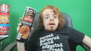 I TRIED WENDY'S BACONATOR PRINGLES!