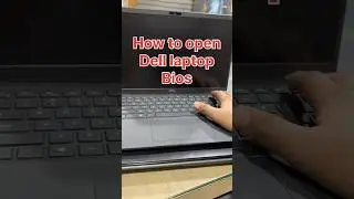 How to open dell laptop bios #dellcomputer