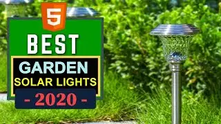 Garden Solar Lights ✅ Top 5 Best Solar Lights For Garden [UPDATED]