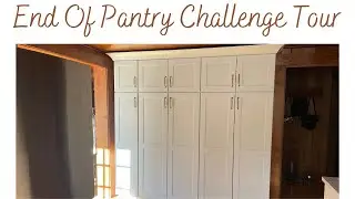Pantry Tour after Three Rivers Challenge | What did we use, what did we waste?
