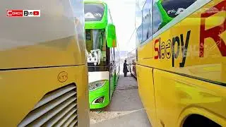 Hino Road Bullet Bus | Marcopolo G7 | Sleeper Bus | Yutong Bus | Jetbus 3 | Bus terminal | Coach Bus