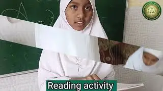 Urdu reading activity 
