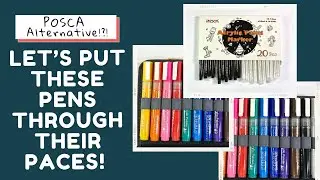 Cheap POSCA Alternative!?! ZSCM Paint Pen Review