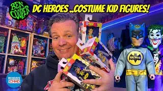 DC Costume Kids  Ben Cooper Figures Unboxing&ndash; A Nostalgic Blast from the Past!