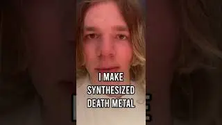 I make synthesized death metal #metalmusic