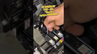 #printer HP DESIGNJET T795 - How To Replace Printhead ? #tips #hp #repair