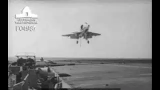 A4G Arrest HMAS Melbourne & Hook Runner Slow Motion