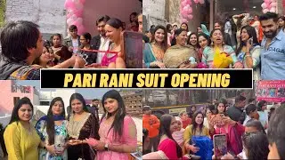 Pari rani suit opening🥳||Deepanshirana #pariranisuit #suit #celebration #vlog