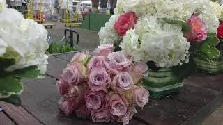 American School of flower design first day of classes Boston