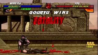 Mortal Kombat Project Powered (Patch 2.2) - Gouryu Arcade Playthrough