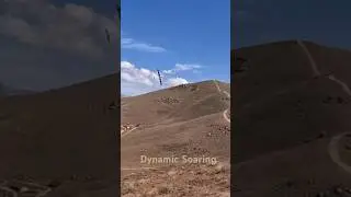 Wind Powered RC Plane - Dynamic Soaring - So Awesome #rc #plane #fast