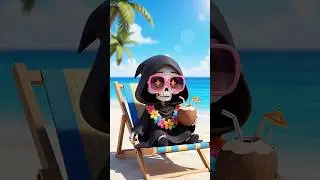 Reaper Cuti: Niat Healing Malah Killing 🏖️💀 #Shorts
