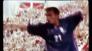 Goal and unique celebration By &ldquo;Bobo&rdquo; Cristian Vieri and Alessandro Del Piero празднование Виери
