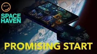 Space Haven: How to Start, Alpha11 Ep1 Medium Difficulty, Basic Platform Let's Play Gameplay
