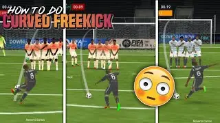 HOW TO DO CURVED FREE KICK | FIFA Mobile Tutorial For Beginners *how to curve fifa mobile* | Nigeria