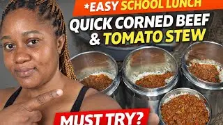 Busy Mom Lunch Idea 🍅 Corned Beef Tomato Stew with Rice