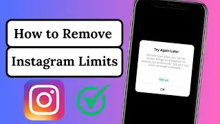 Как снять ограничение в Instagram | Мы ограничиваем частоту выполнения определенных действий в In...