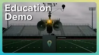 Perry Weather Outdoor Warning System Demo: Education