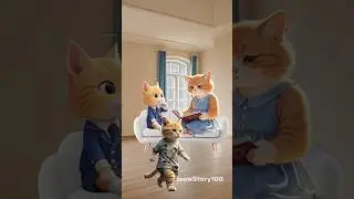 Kitten Miss His Parents So Much! | Cat Story | Sad | Family Love