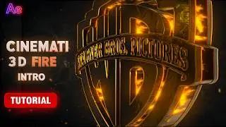 How To Create  Super Cinematic 3D Fire Intro | After Effects Tutorial