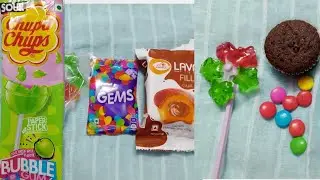 Gems vs Jelly vs Lolipop vs Candy vs Just Jelly vs Chocolate vs Milk Chocolate Review Unboxing