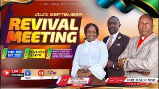 INTRO: POWER OF SPEAKING - BISHOP DR. WILLY K. ACKYOO || SEPTEMBER REVIVALS - DAY 1 || 23 SEPT 2025