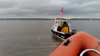 Mini tug at West Kirby