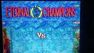 Classic 1993 Sega Genesis Eternal Champions Slash vs Midnight Tuesday January 13th 2026