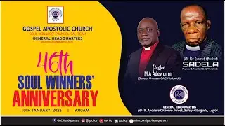 2026 SOUL WINNER'S ANNIVERSARY SERVICE| TOPIC: Ye Are My Friends, If Ye Do .... | 10TH JANUARY 2026.