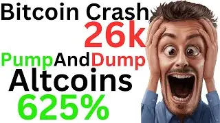 Bitcoin 26k Pump and Dump Altcoins 625% 👍 ROI FANADISE NSURE NETWORK RENEWABLE ENERGY BLOCKBANK ARC