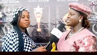 Deborah Abolarin at the Red carpet Heritage music awards
