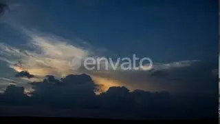 Dawn Clouds (4K Stock Footage)