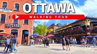 Ottawa in 4K 🇨🇦 | Walking Tour Through Canada&rsquo;s Capital with Captions