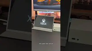 How to connect the Xbox Series S to a portable monitor - Intehill U13NA