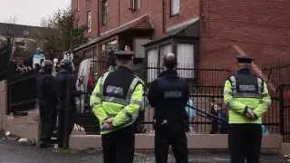 Gardai spoiling halloween.