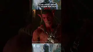 Everyone Being Racist To Drow #tjoajunchoi #baldursgate3