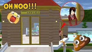 Рина покакала в кондитерской, она больше не могла терпеть. | SAKURA SCHOOL SIMULATOR