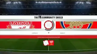 PES 21 | Liverpool 2 - 3 Arsenal | FA Community Shield (2020)