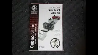 planet waves - cabos pra pedal/pedalboard - unboxing