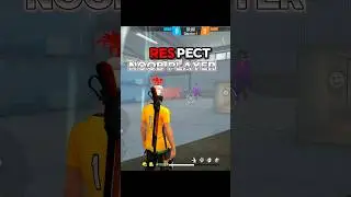 Respect Noob Players 🍷🗿 #freefire #short #respect #noob #ff #shorts