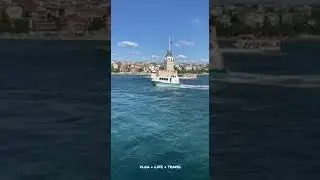 Девичья башня, Стамбул, Турция #travel #life #naturalair #sea #freshair #vlog  #love #summer #cute