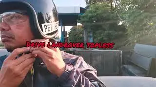 Roadster forever #2 Driving landrover topless #4K #autovlog #landrover #highway #topless #shorts