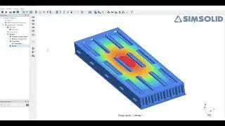 Анализ вибрации SimSolid
